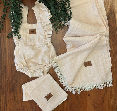 Baby Essentials Plaid Set