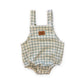 Plaid Jump Suit