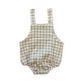 Plaid Jump Suit